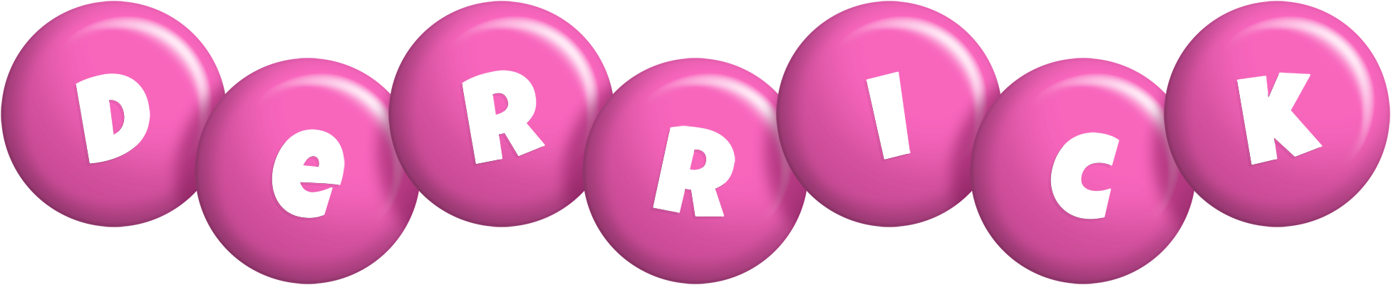 Derrick candy-pink logo