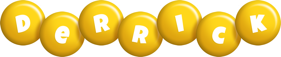 Derrick candy-yellow logo