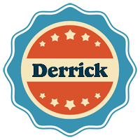 Derrick labels logo
