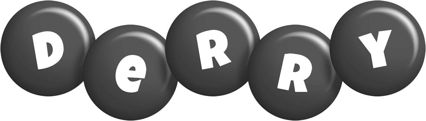 Derry candy-black logo