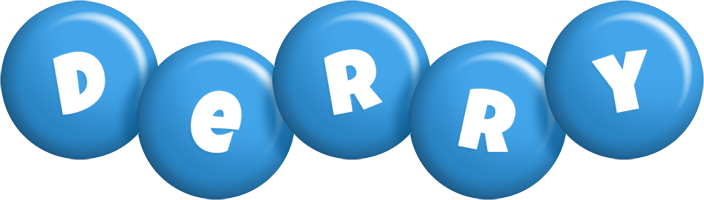 Derry candy-blue logo
