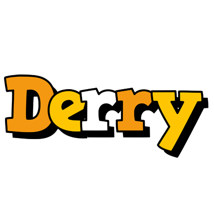 Derry cartoon logo