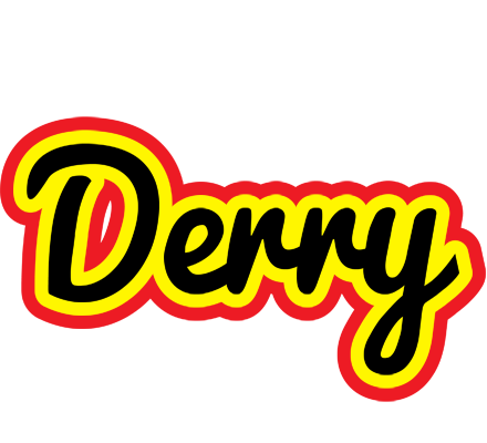 Derry flaming logo