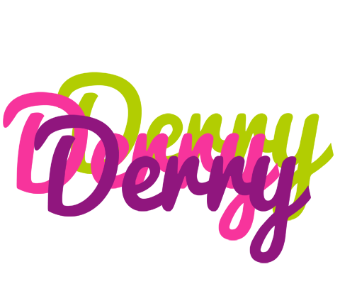 Derry flowers logo