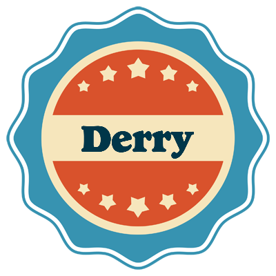 Derry labels logo