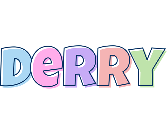 Derry pastel logo