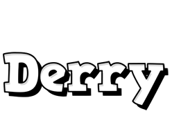 Derry snowing logo