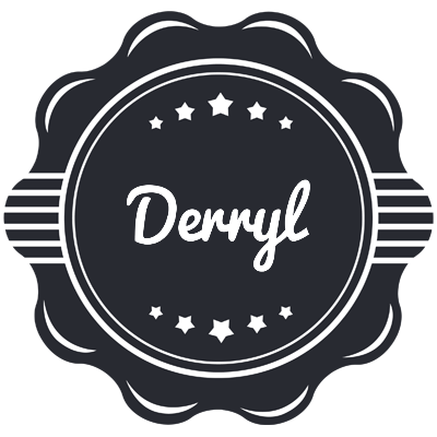 Derryl badge logo