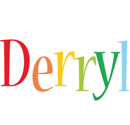 Derryl birthday logo