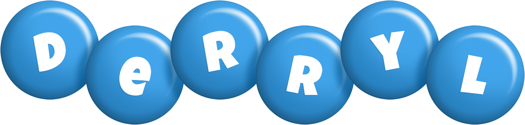 Derryl candy-blue logo