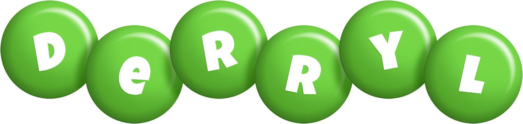 Derryl candy-green logo