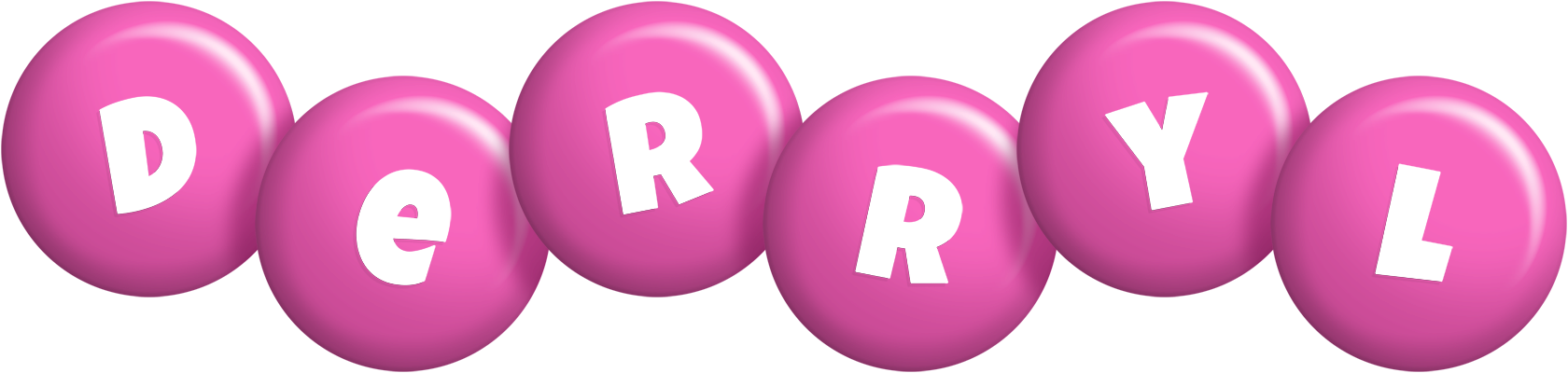 Derryl candy-pink logo