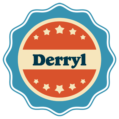 Derryl labels logo