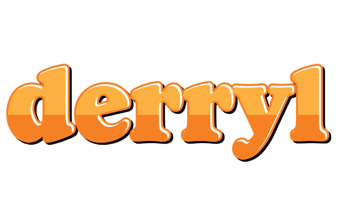 Derryl orange logo