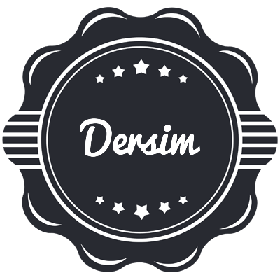 Dersim badge logo