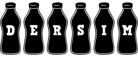 Dersim bottle logo