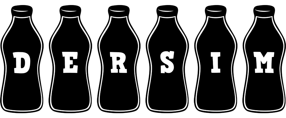 Dersim bottle logo