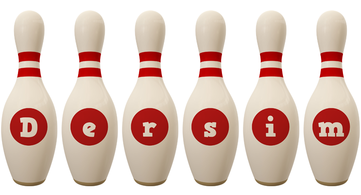 Dersim bowling-pin logo