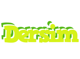 Dersim citrus logo
