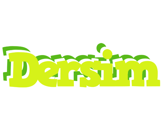 Dersim citrus logo