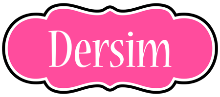 Dersim invitation logo