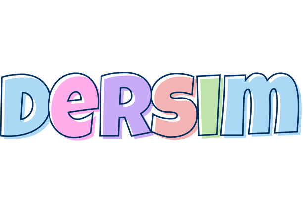 Dersim pastel logo