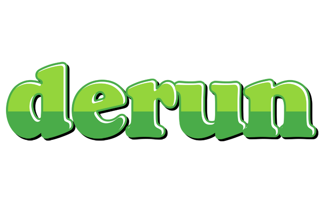 Derun apple logo