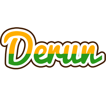 Derun banana logo