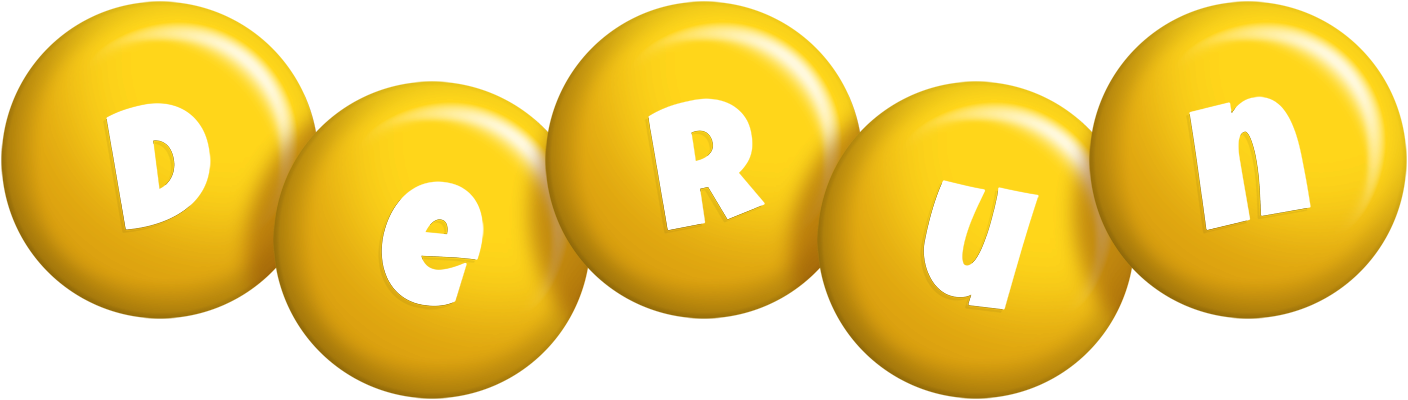 Derun candy-yellow logo