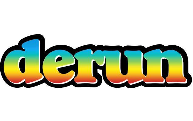 Derun color logo