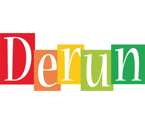 Derun colors logo