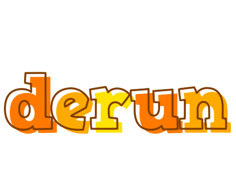 Derun desert logo