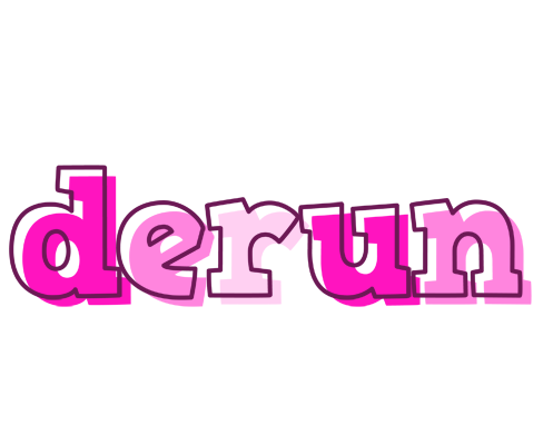 Derun hello logo