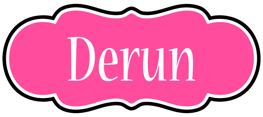 Derun invitation logo