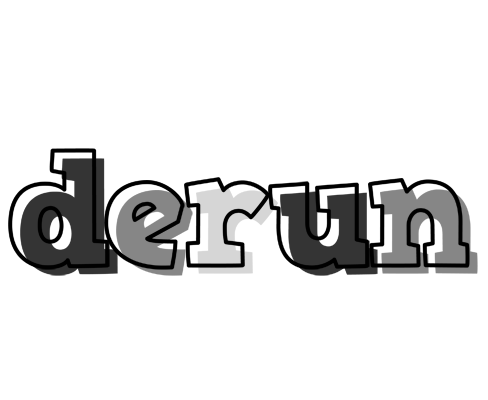 Derun night logo