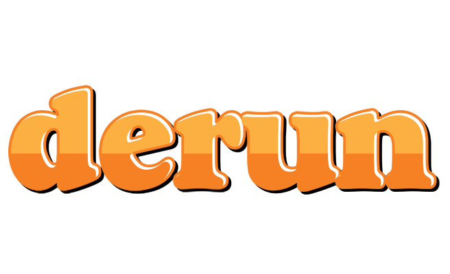 Derun orange logo