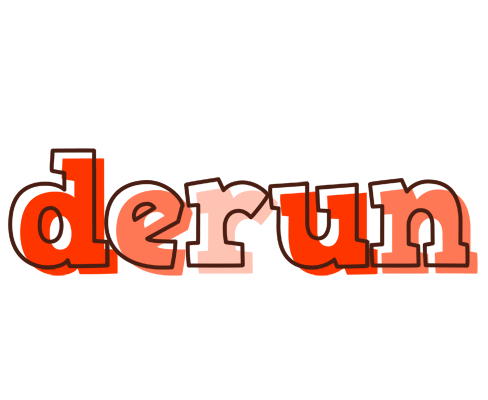 Derun paint logo