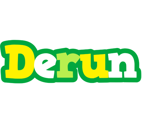 Derun soccer logo