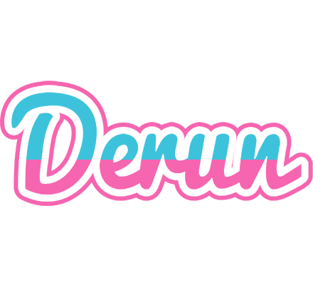 Derun woman logo