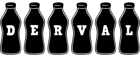 Derval bottle logo