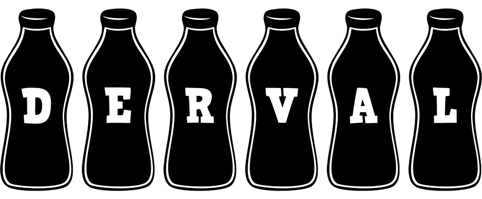 Derval bottle logo
