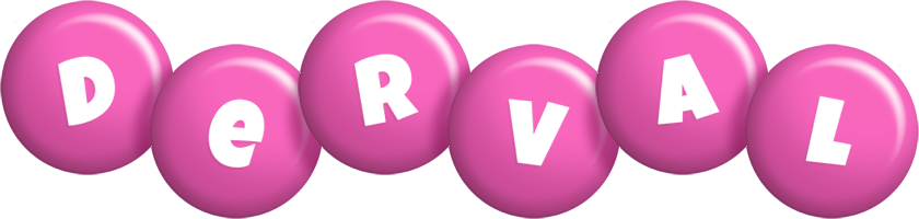 Derval candy-pink logo