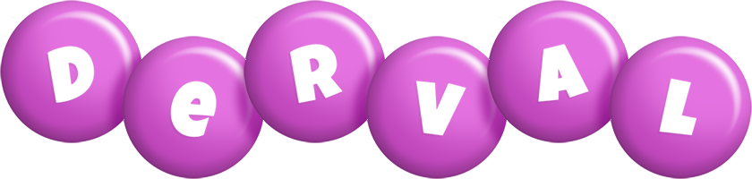 Derval candy-purple logo