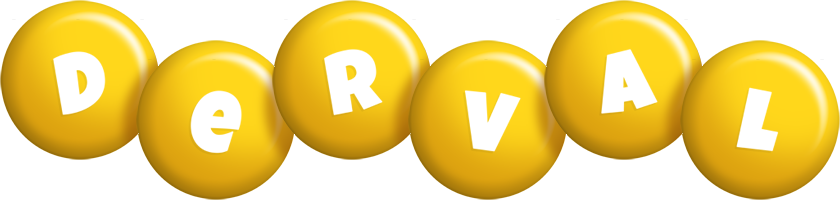 Derval candy-yellow logo