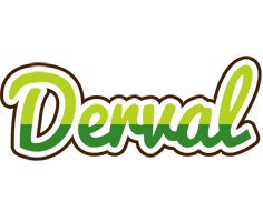 Derval golfing logo