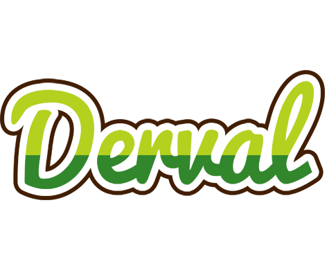 Derval golfing logo