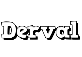 Derval snowing logo