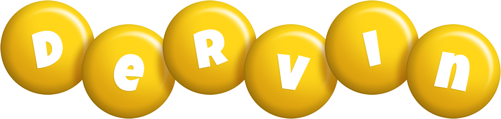 Dervin candy-yellow logo