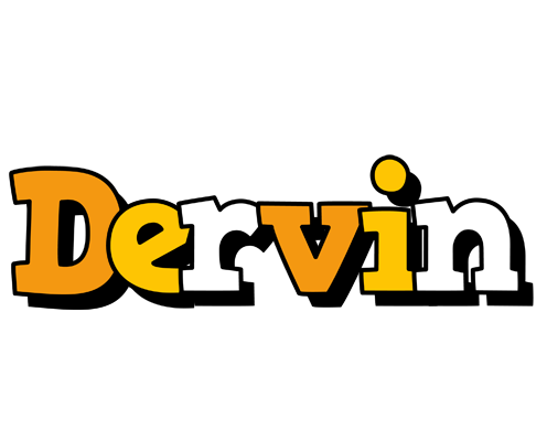 Dervin cartoon logo