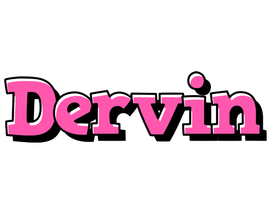Dervin girlish logo